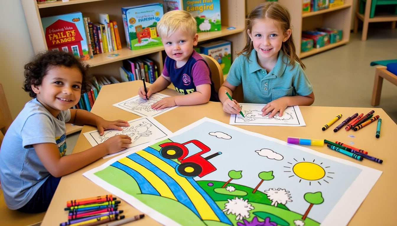 découvrez notre sélection de coloriages de tracteurs captivants à imprimer. idéaux pour les enfants et les passionnés de machines agricoles, ces dessins offrent des heures de créativité et de plaisir. libérez l'artiste en vous !