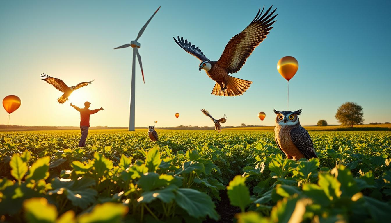 découvrez des stratégies efficaces pour éloigner les oiseaux de vos champs et protéger vos cultures. apprenez les méthodes naturelles et techniques innovantes pour assurer la sécurité de vos récoltes.