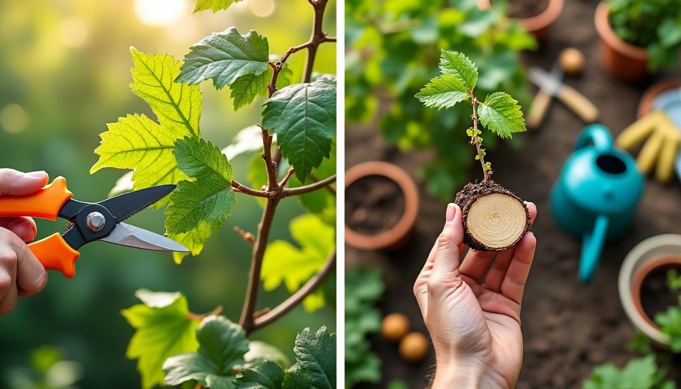 découvrez les étapes simples et efficaces pour réaliser une bouture de vigne. grâce à nos conseils pratiques, apprenez à multiplier vos plants de manière optimale et à profiter de votre propre récolte de raisins.