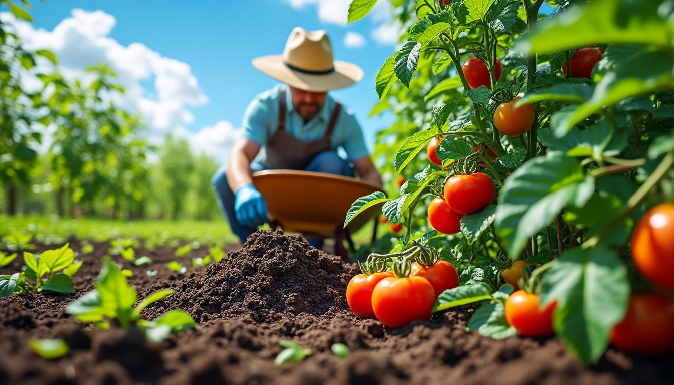 découvrez comment utiliser le fumier de cheval pour enrichir le sol de votre potager et faire prospérer vos tomates. suivez nos conseils pratiques pour optimiser leur croissance et récolter de savoureux fruits.