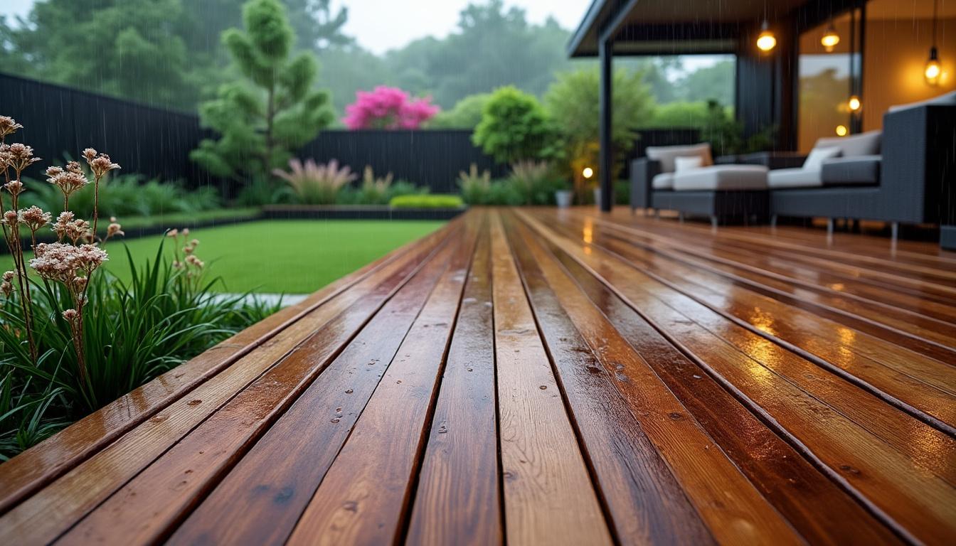 découvrez comment le bois extérieur résistant à l'eau peut transformer vos aménagements extérieurs. durable et esthétique, ce matériau est le choix parfait pour créer des espaces chaleureux et protégés des intempéries. optez pour un bois qui allie fonctionnalité et beauté dans votre jardin ou sur votre terrasse.