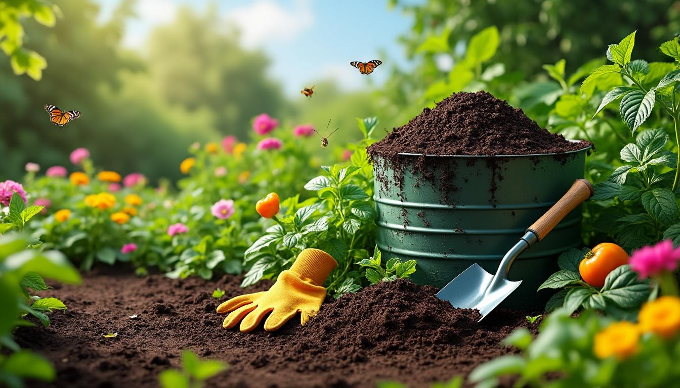 découvrez comment utiliser efficacement un composteur de jardin pour enrichir votre sol. apprenez des techniques simples et des astuces pour transformer vos déchets organiques en un compost nutritif, favorisant ainsi la santé de vos plantes et la fertilité de votre terre.