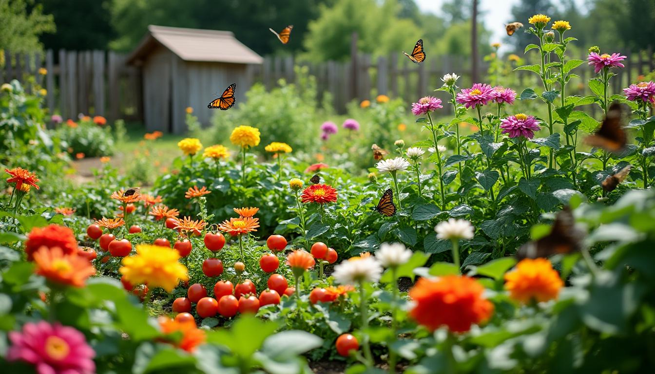 découvrez comment embellir votre potager avec des fleurs choisies judicieusement. apprenez quelles variétés favorisent la pollinisation, repoussent les nuisibles et apportent une touche colorée à votre espace. guide pratique pour un potager harmonieux et productif.