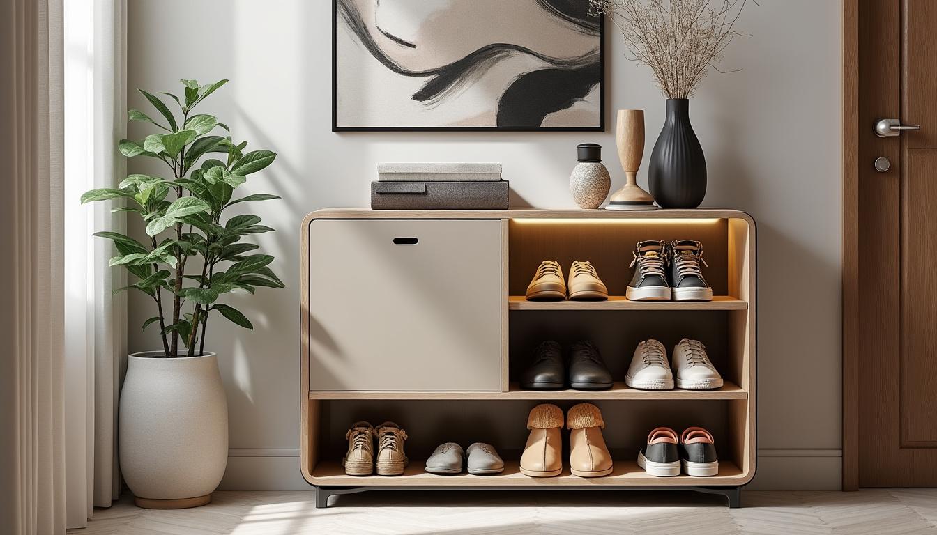 découvrez les meubles à chaussures nano, une solution innovante pour maximiser l'espace dans votre entrée. élégants et pratiques, ils vous permettent de garder vos chaussures organisées tout en ajoutant une touche moderne à votre décoration.