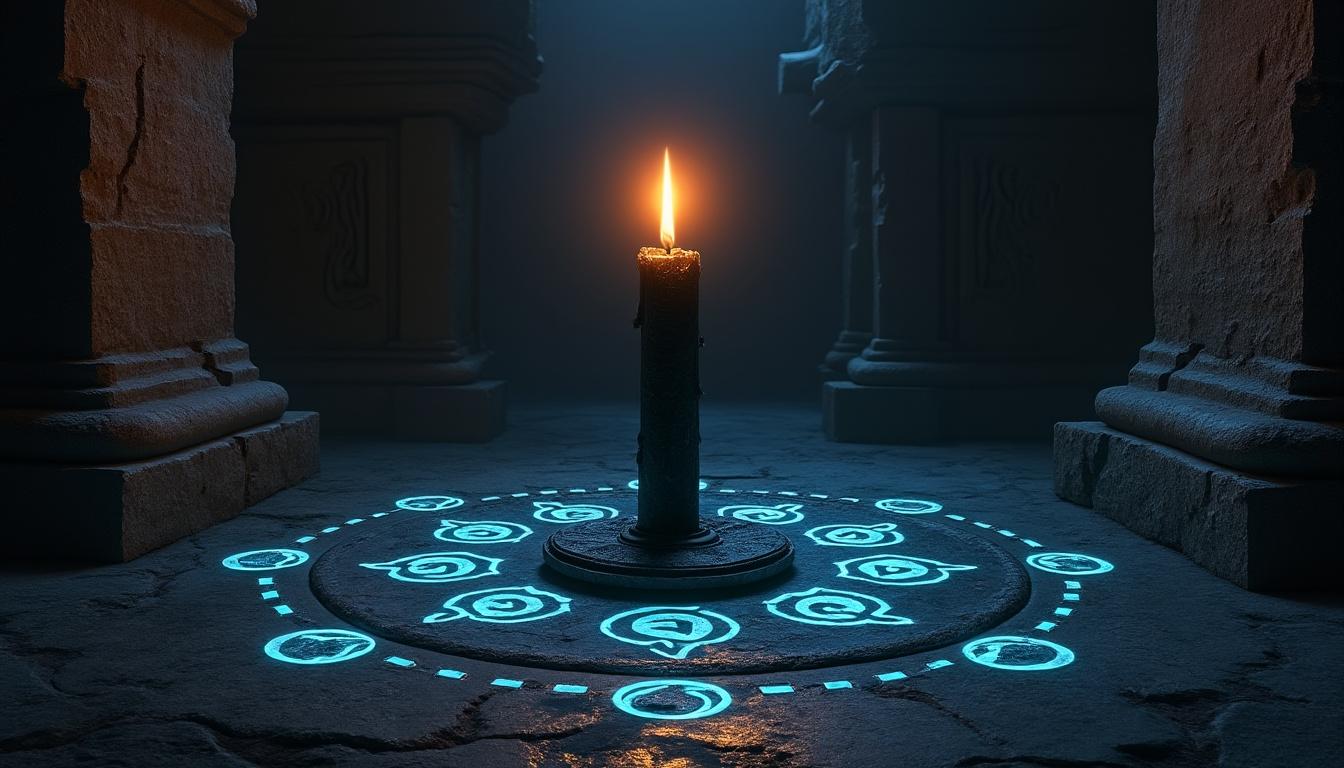 découvrez la signification spirituelle de la bougie noire : rituels, symbolismes et utilisation en ésotérisme pour purification, protection et transformation.