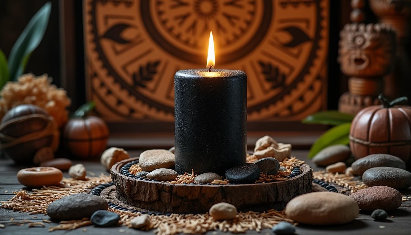découvrez la signification spirituelle de la bougie noire : ses symbolismes, ses usages en rituels et ses effets sur la protection, la purification et la transformation énergétique.
