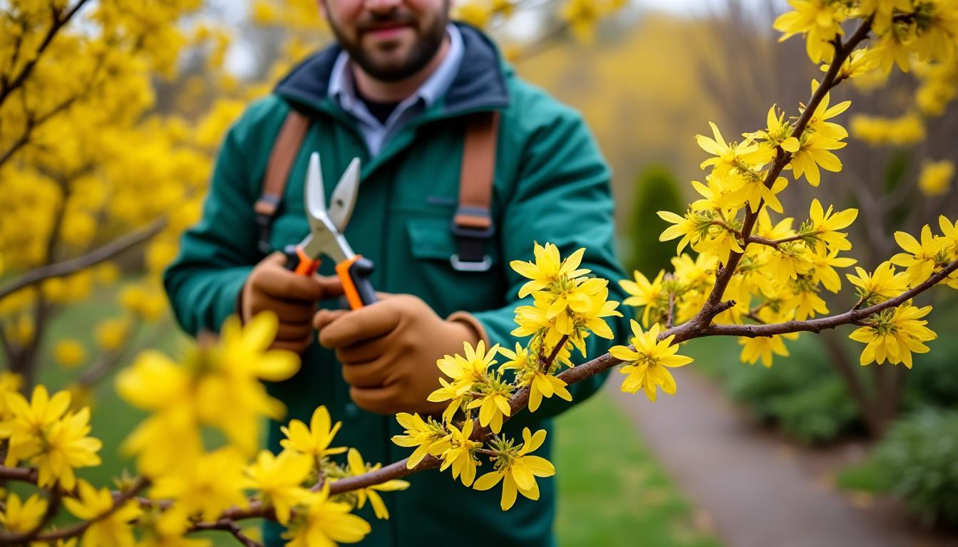 découvrez quand et comment tailler votre forsythia en fin de floraison pour favoriser une belle reprise au printemps. retrouvez nos conseils pratiques pour une taille efficace et un jardin éclatant.