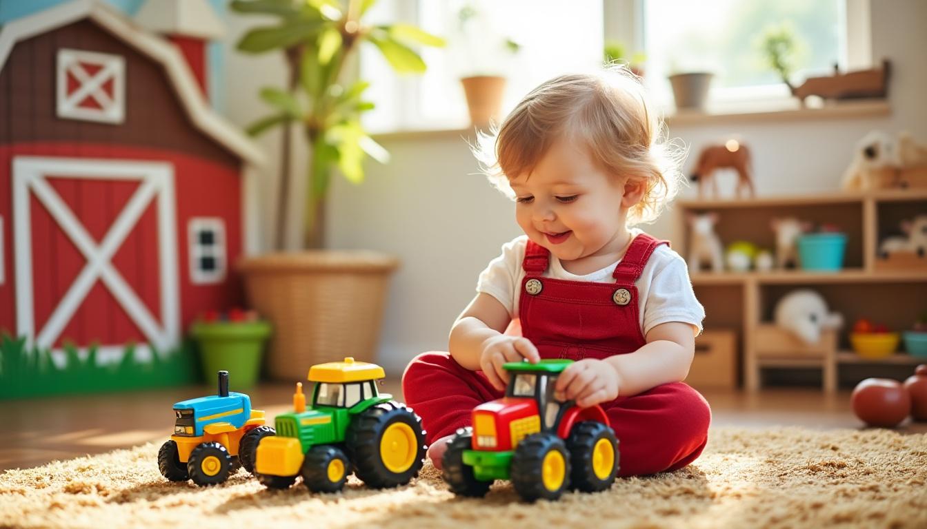 découvrez le tracteur miniature parfait pour combler les passionnés d'agriculture. offrez un cadeau original et intemporel qui ravira petits et grands. idéal pour les collectionneurs et les amateurs de la terre, ce tracteur allie qualité et design. faites plaisir à vos proches avec ce cadeau unique qui célèbre leur amour pour l'agriculture.