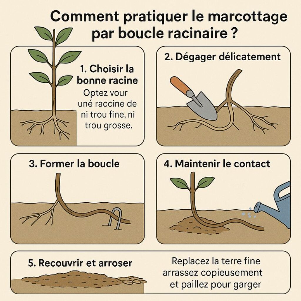 Tutoriel du Marcottage par boucle racinaire