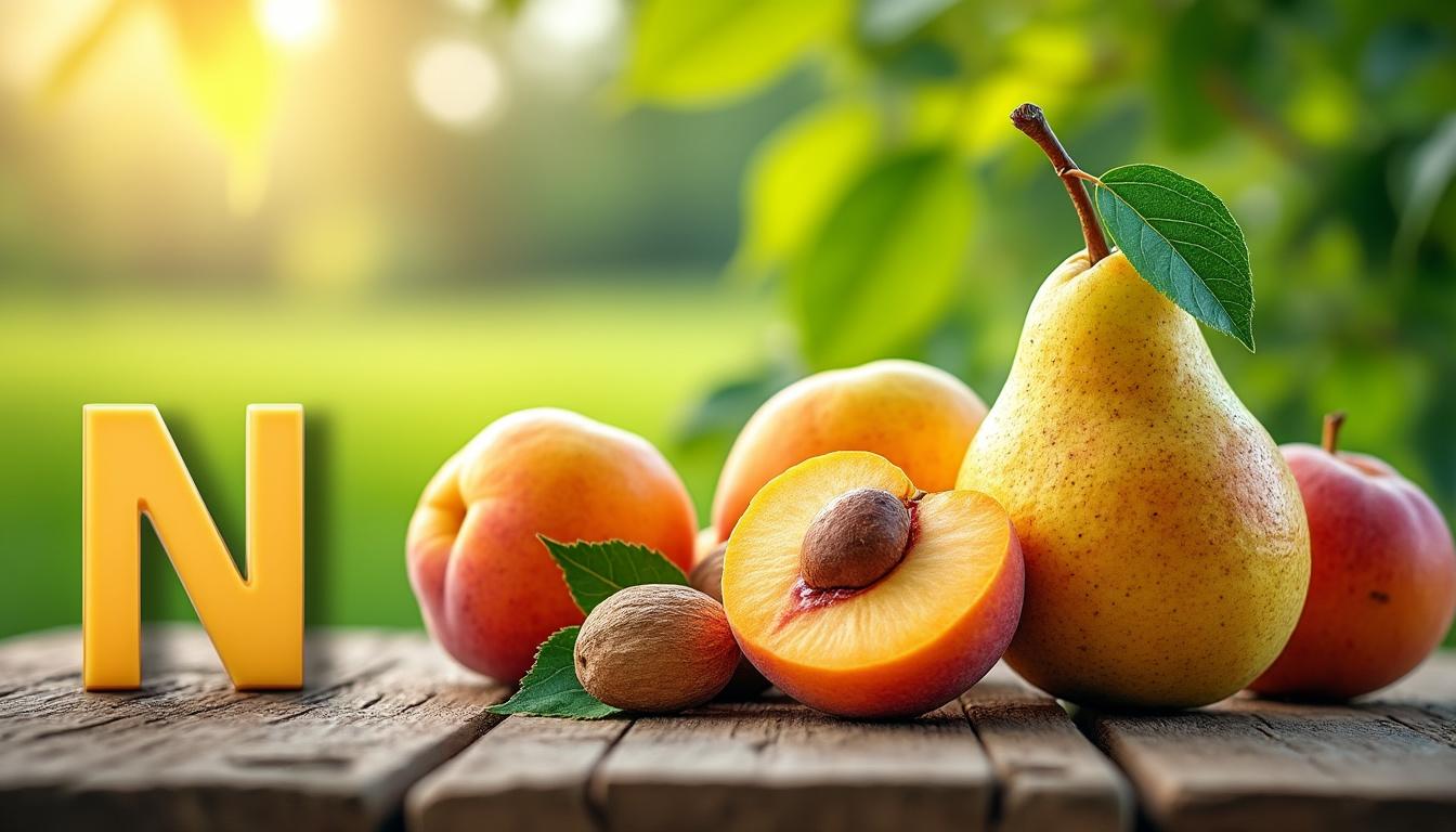 découvrez les fruits qui commencent par la lettre n ! dans cet article, nous explorons des variétés uniques comme le nashi et d'autres délices fruitiers, tout en vous offrant des conseils sur leurs bienfaits et comment les savourer. une lecture fraîche et enrichissante pour les amateurs de fruits !