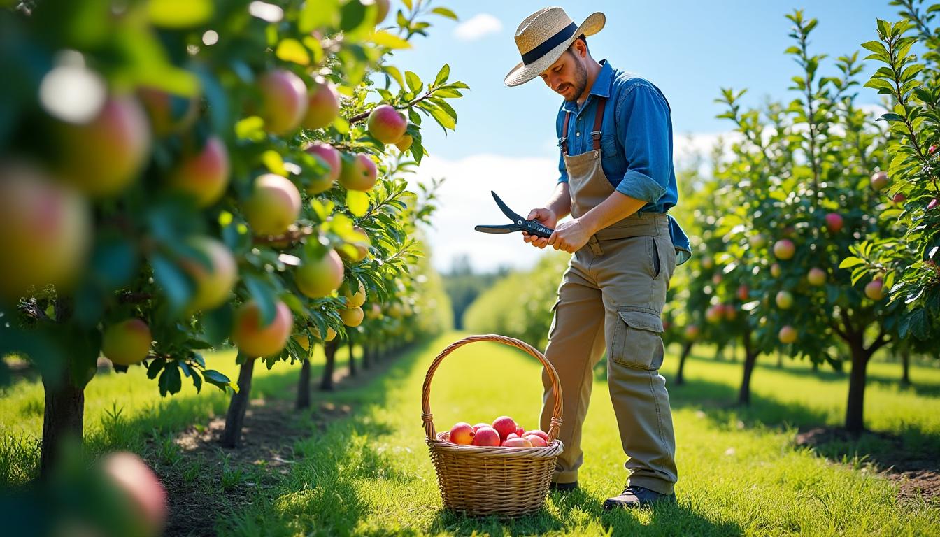 découvrez les meilleures techniques de taille du pommier pour optimiser votre récolte. apprenez quand et comment tailler votre arbre fruitier pour favoriser sa santé et sa production de fruits savoureux.
