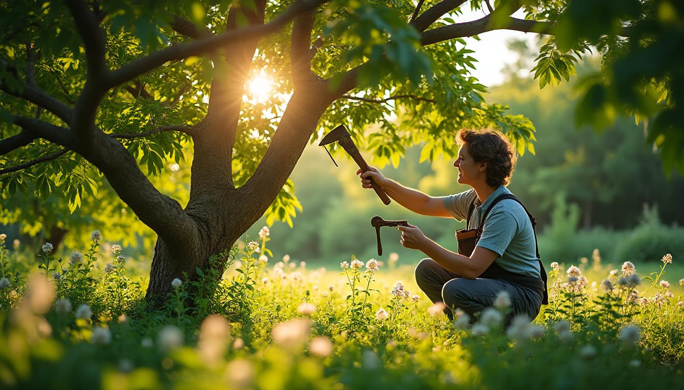découvrez quand et comment tailler un noyer en douceur pour favoriser sa croissance et sa santé. conseils pratiques pour une taille respectueuse de l’arbre.