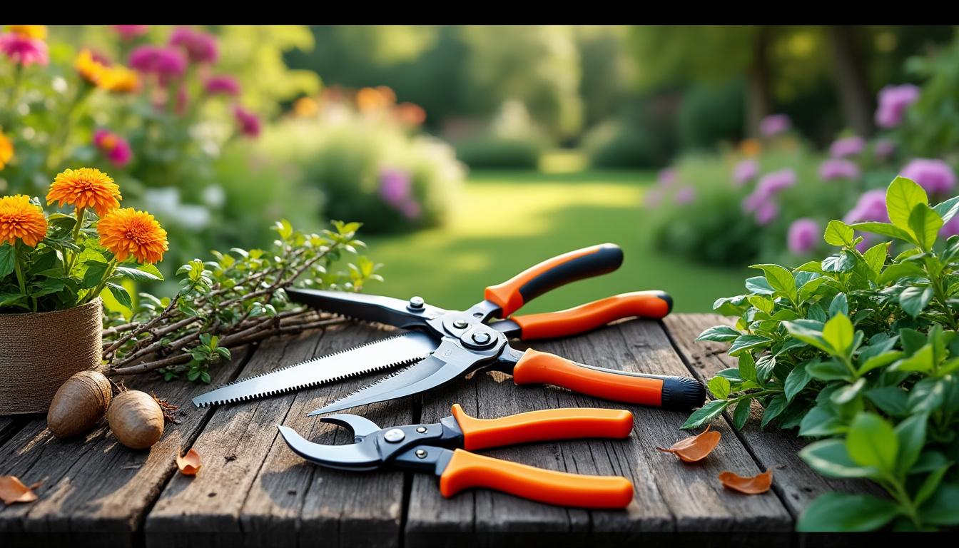 découvrez les outils indispensables pour élaguer efficacement vos arbres et arbustes : sécateur, élagueuse, scie d'élagage, et conseils pour choisir le matériel adapté à chaque type de taille.