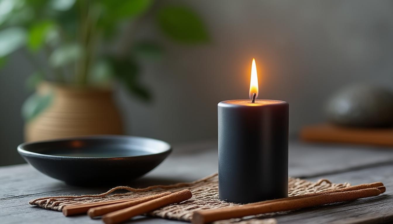 découvrez la signification de la bougie noire : symbolisme, pouvoirs mystiques, et utilisations en ésotérisme pour protection, transformation et rituels magiques.