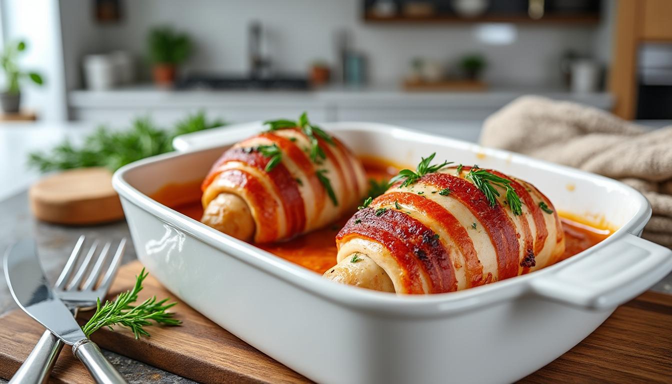 découvrez le temps de cuisson idéal pour réussir une paupiette de porc au four : conseils, astuces et température recommandée pour une viande tendre et savoureuse.