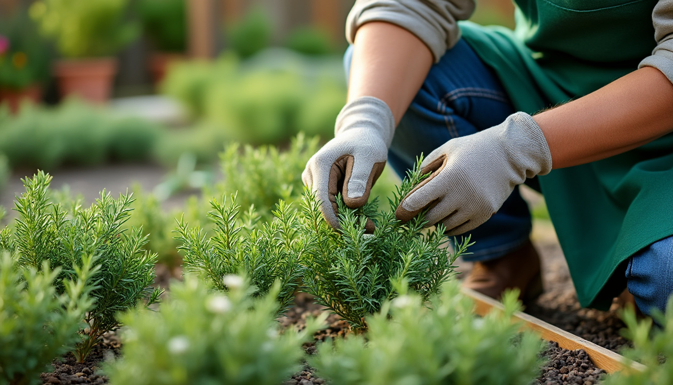 découvrez quand et comment tailler le romarin pour éviter qu’il ne monte en tiges et préserver une plante dense et aromatique. conseils pratiques pour un romarin en pleine santé toute l'année !