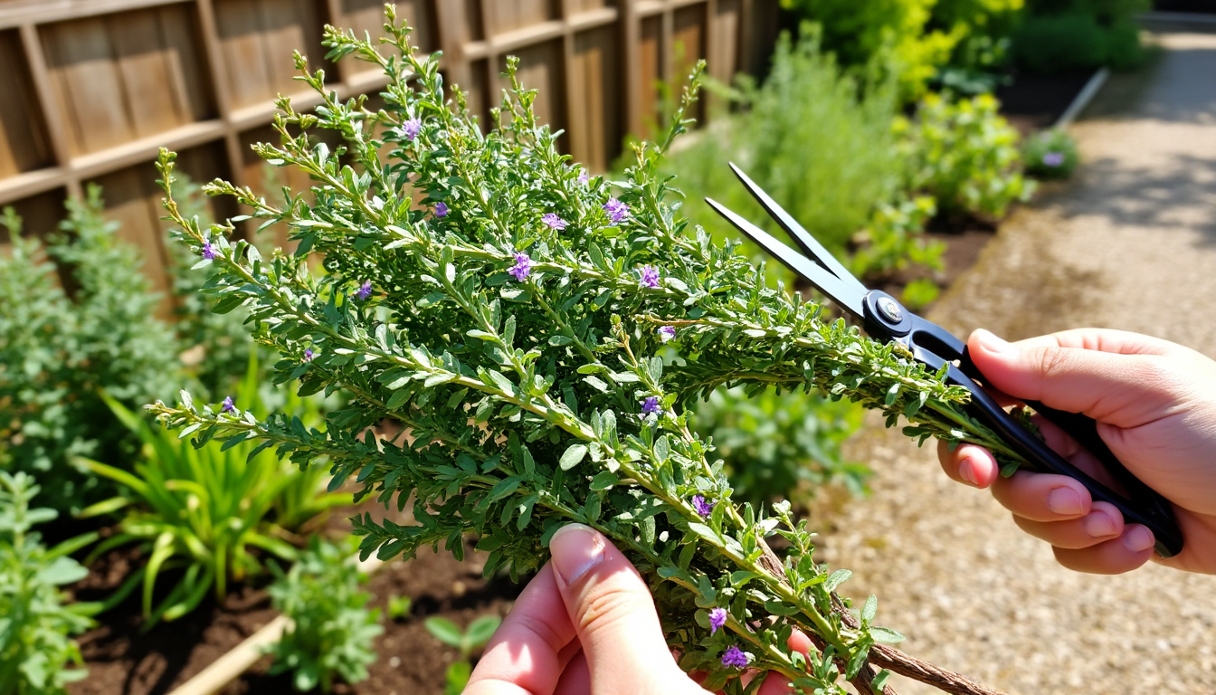 découvrez à quel moment de l'année tailler le thym pour favoriser sa croissance, prolonger sa récolte et profiter d'une plante saine et parfumée toute la saison.