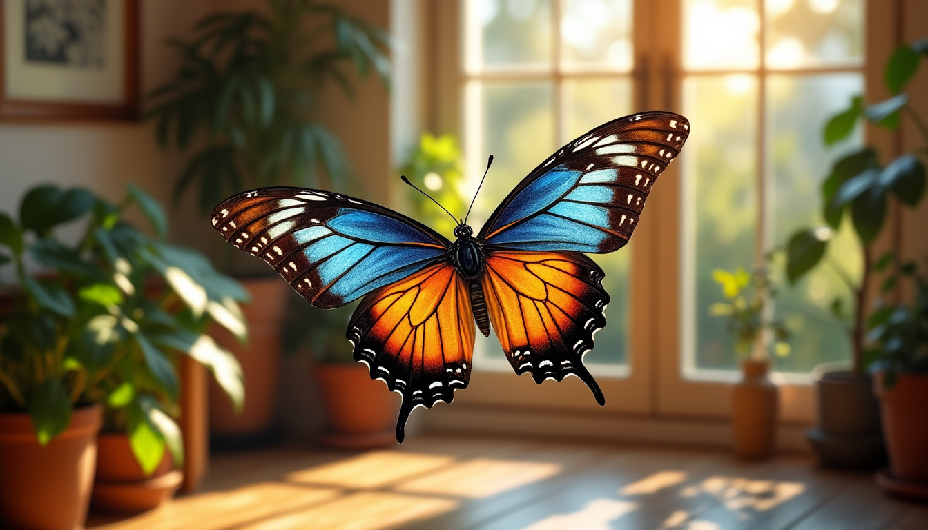 découvrez la signification spirituelle et symbolique de la présence d’un papillon dans votre maison, ses messages et interprétations dans différentes cultures.