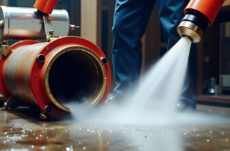 Utilisation du chorus hydrodynamique pour nettoyer en profondeur les canalisations