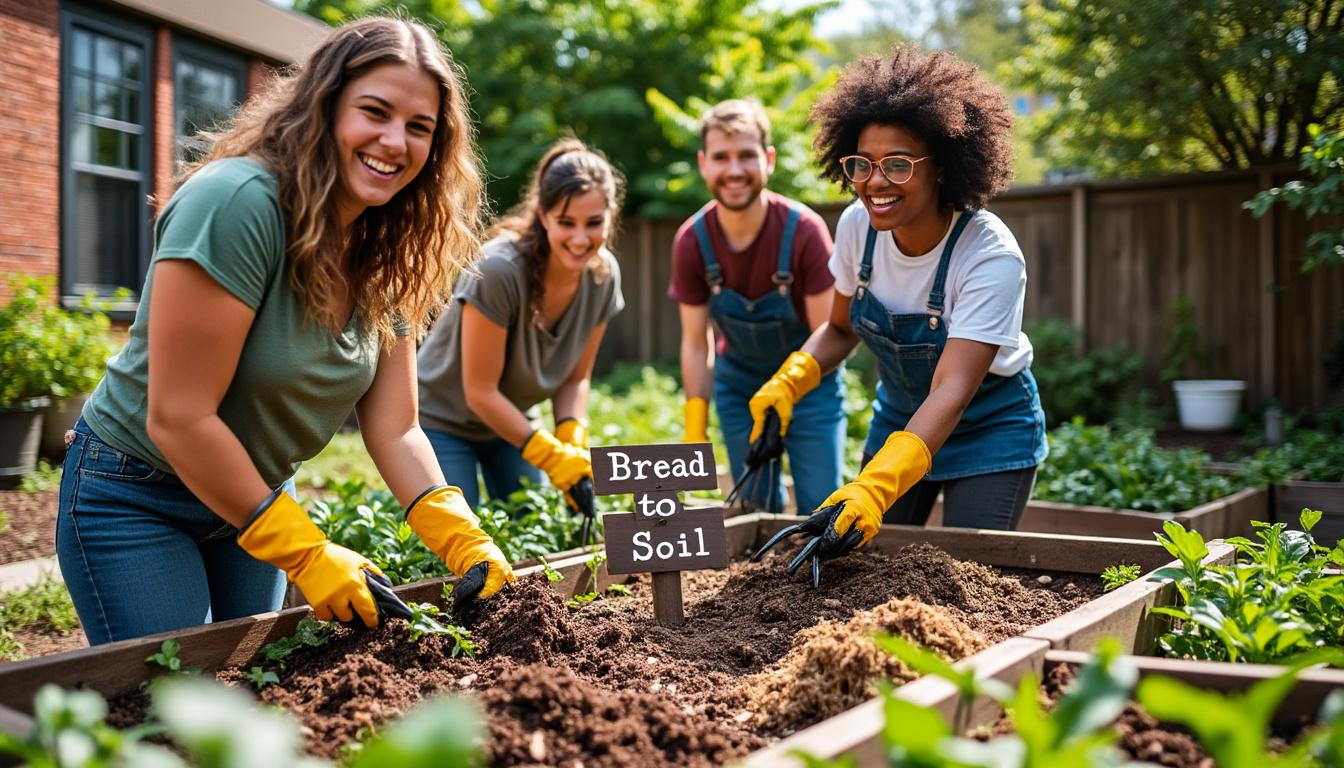 découvrez comment recycler vos déchets de pain en un compost riche et naturel pour nourrir votre jardin. conseils pratiques et étapes simples pour transformer le pain rassis en un engrais écologique et favoriser une croissance florissante de vos plantes !