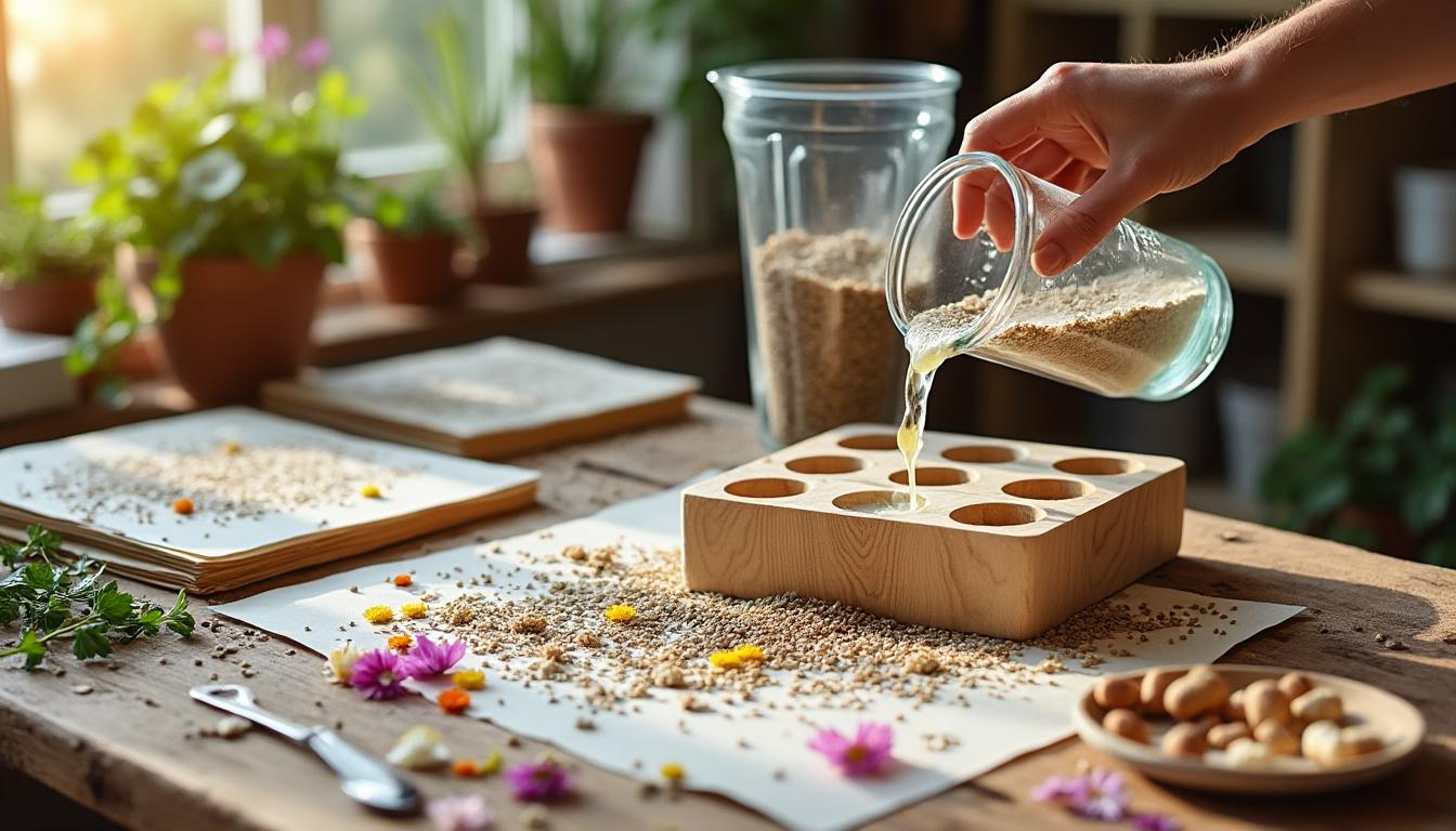 découvrez ce qu'est le papier ensemencé, une alternative écologique au papier traditionnel, et apprenez comment le fabriquer vous-même facilement à la maison pour des cadeaux ou des projets créatifs responsables.