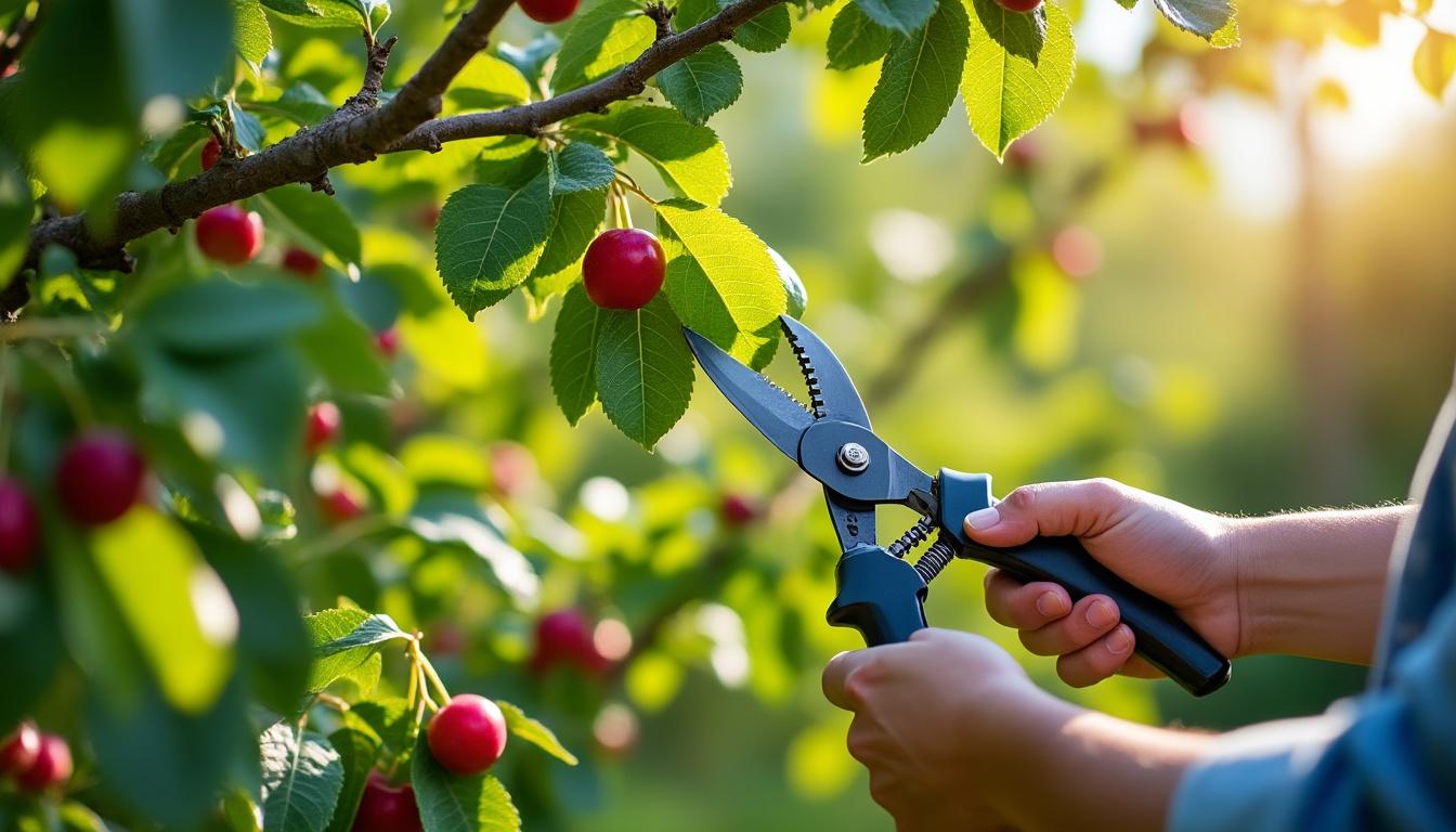découvrez quand et comment tailler votre cerisier après la récolte pour favoriser sa croissance, améliorer la production de fruits et préserver sa santé. conseils pratiques et astuces pour réussir la taille du cerisier.