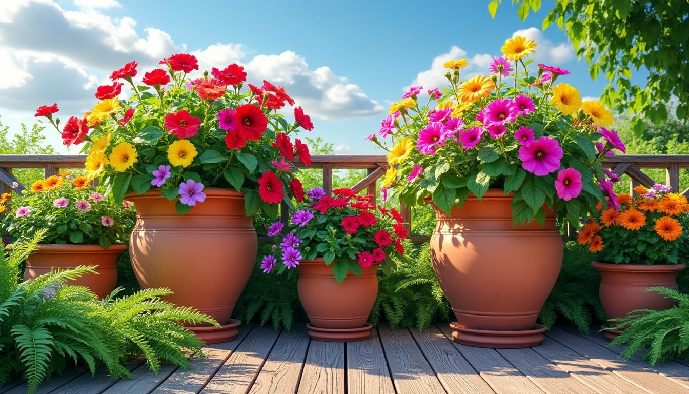 découvrez quelles plantes choisir pour décorer votre terrasse avec de grands pots et profiter d’un été fleuri et coloré. conseils et idées pour réussir vos plantations estivales !