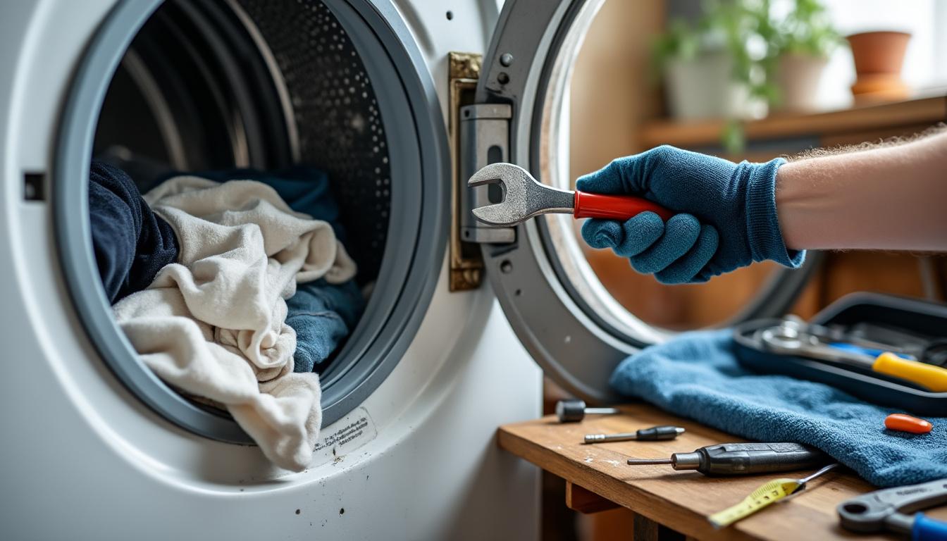 découvrez comment réparer une machine à laver bruyante qui produit un bruit de marteau-piqueur grâce à nos conseils pratiques et astuces efficaces.