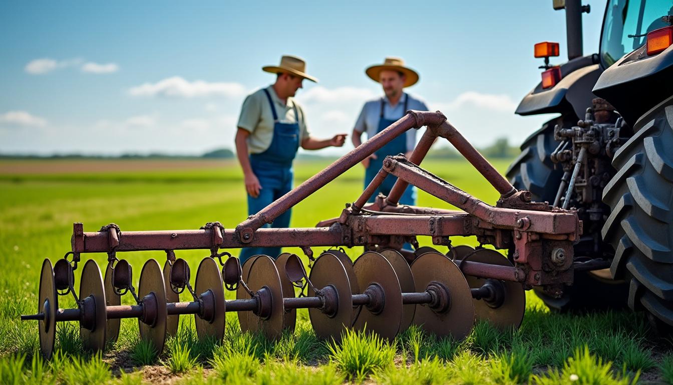 découvrez tout sur la herse de prairie avec notre guide complet dédié aux agriculteurs : fonctionnement, utilisation et conseils pratiques pour optimiser vos terres.
