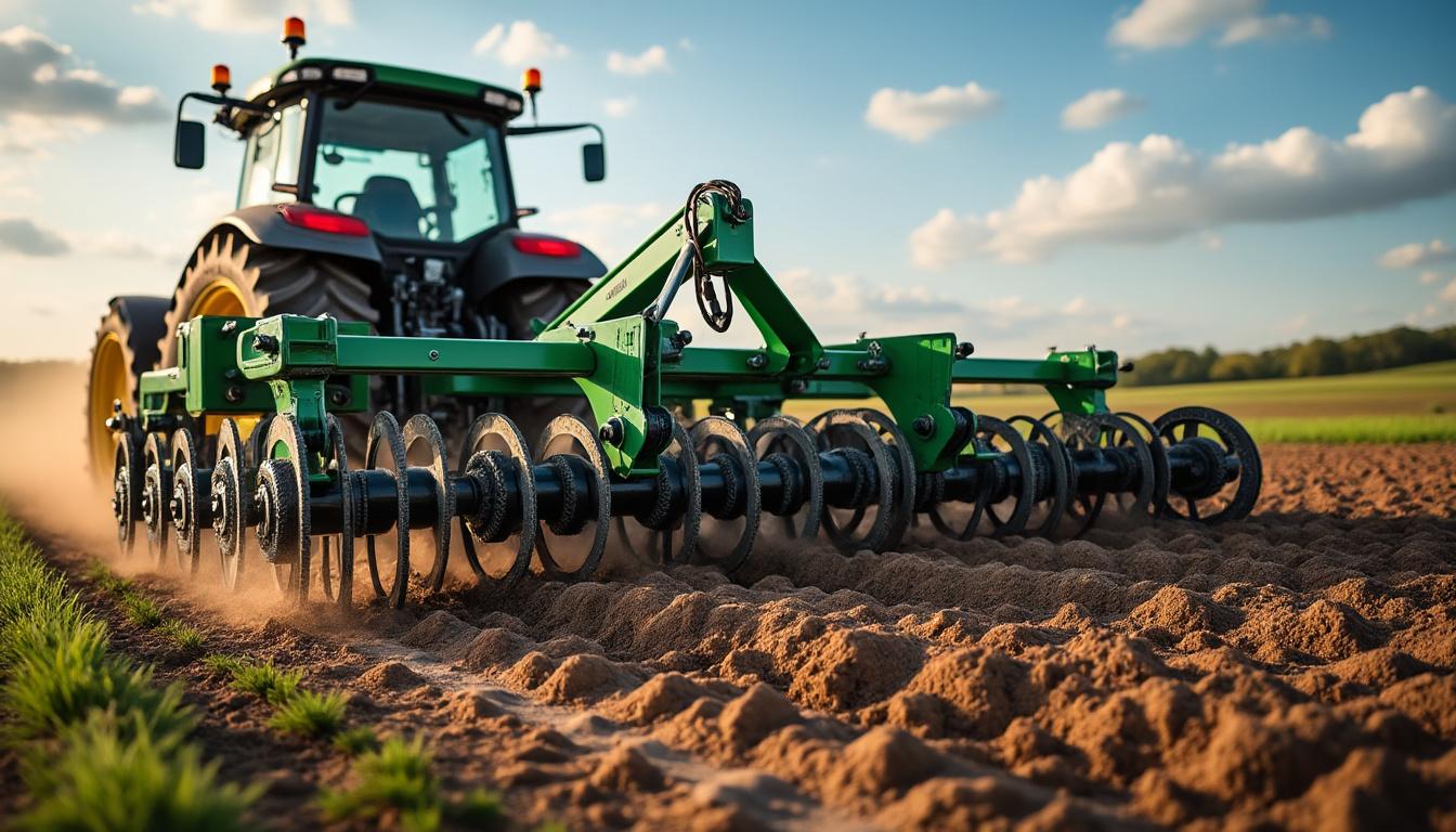 découvrez l'importance de la herse rotative dans l'agriculture moderne, son fonctionnement, ses avantages et comment elle optimise le travail du sol pour des récoltes réussies.