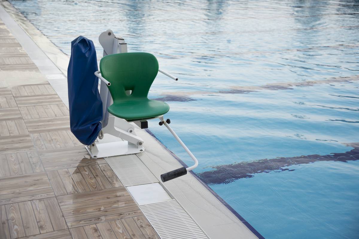 Fauteuil piscine PMR