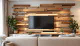 Comment habiller un mur avec des palettes pour supporter votre TV